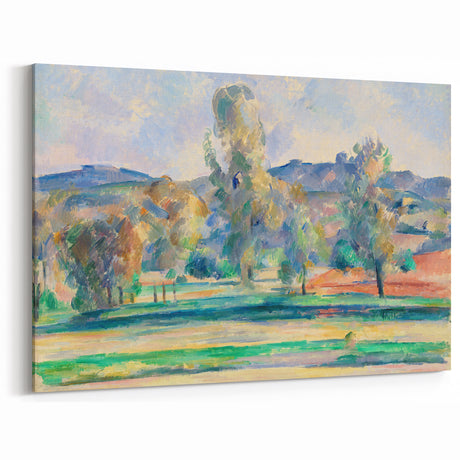 Modern Wall Art: Vibrant Autumn Landscape with Bold Brushstrokes
