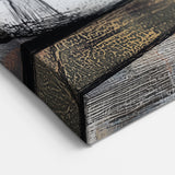 Modern Abstract Wall Art - Earthy Geometric Stone Shapes and Bold Colors