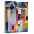 Modern Wall Art: Abstract Colorful Architecture by Paul Klee