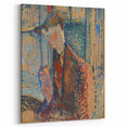 Modern Wall Art: Amedeo Modigliani's Dreamy Portrait Study