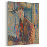 Modern Wall Art: Amedeo Modigliani's Dreamy Portrait Study