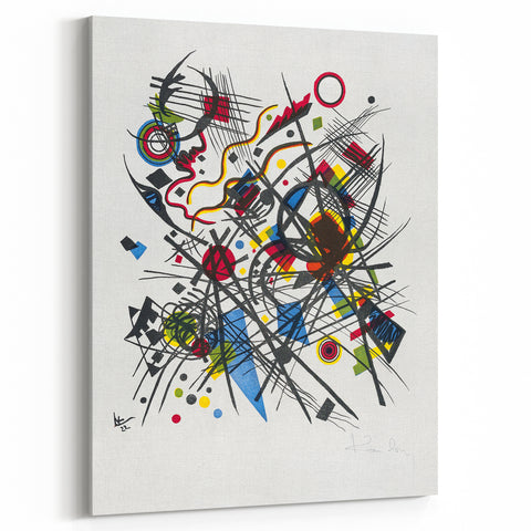 Modern Wall Art: Wassily Kandinsky's Bauhaus Lithograph (1922)