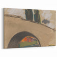 Modern Wall Art: Zolo Palugyay's Village Bridge Over a River