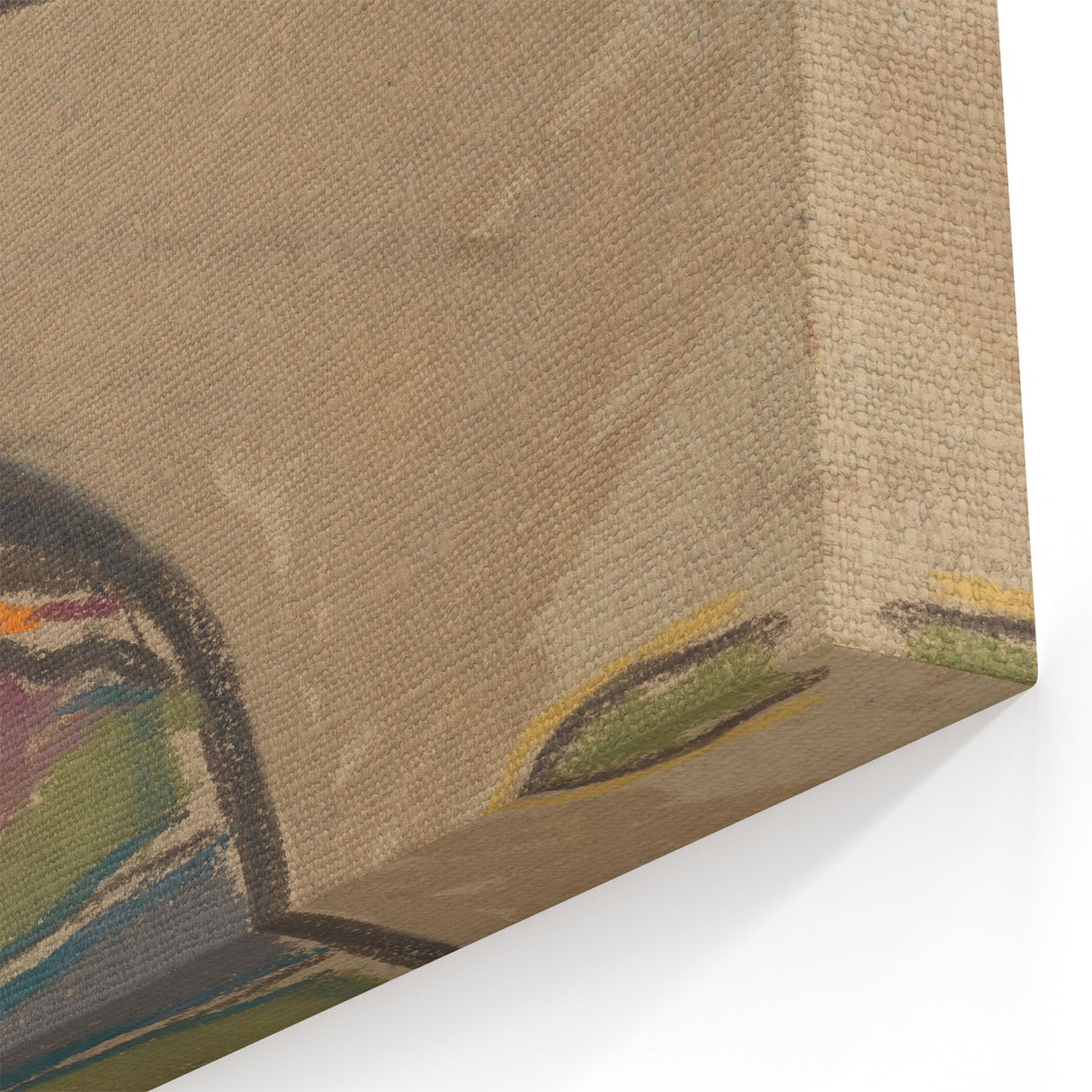 Modern Wall Art: Zolo Palugyay's Village Bridge Over a River