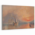 Romanticism Art - The Fighting Temeraire by J.M.W. Turner Print