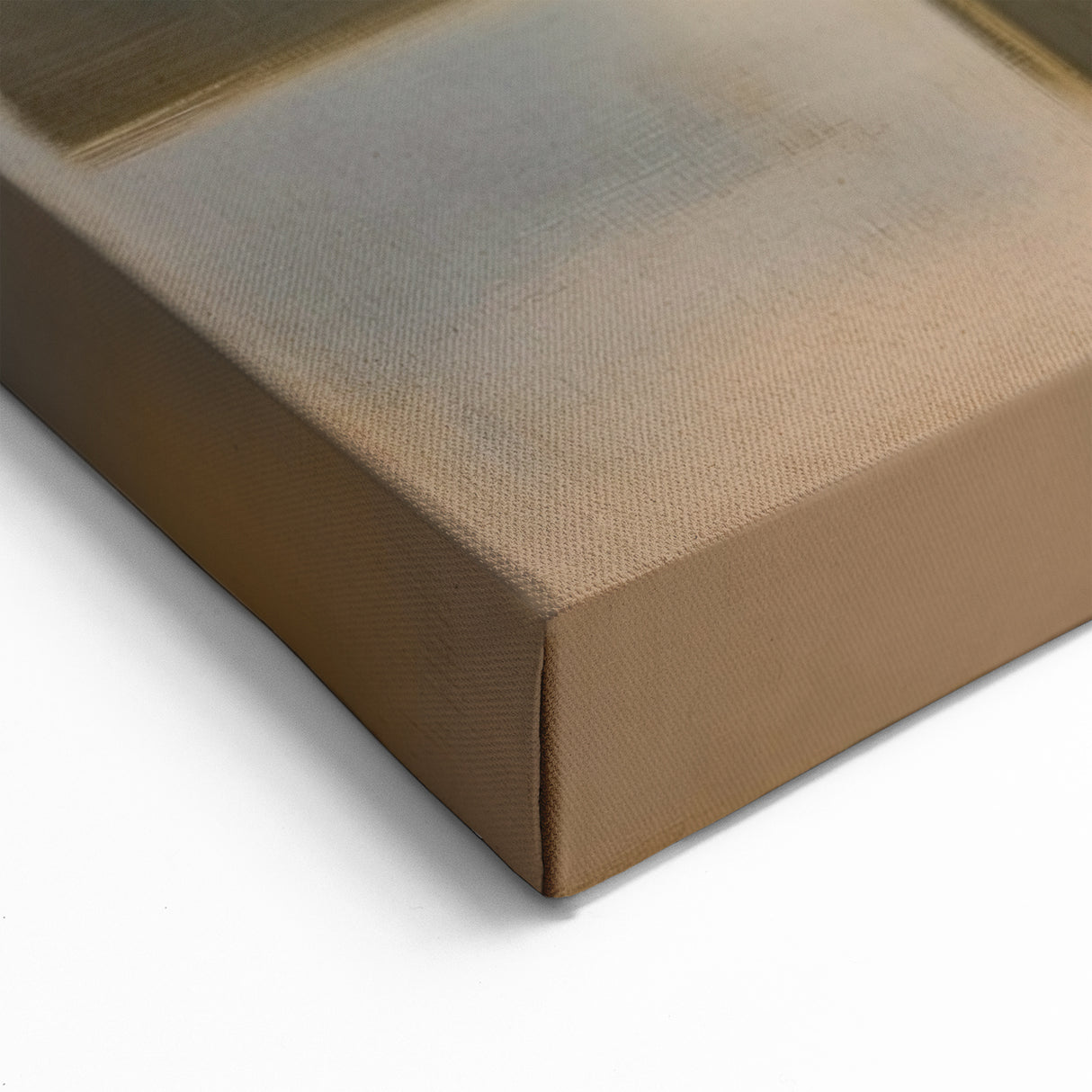 Modern Geometric Art Prints - Light Blue, Gold, and Gray Wall Canvas