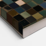 Geometric Abstract Wall Art - Multicolor Mosaic Squares Modern Canvas