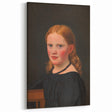 Classic Romantic Paintings - Emilie Eckersberg Portrait Canvas Art