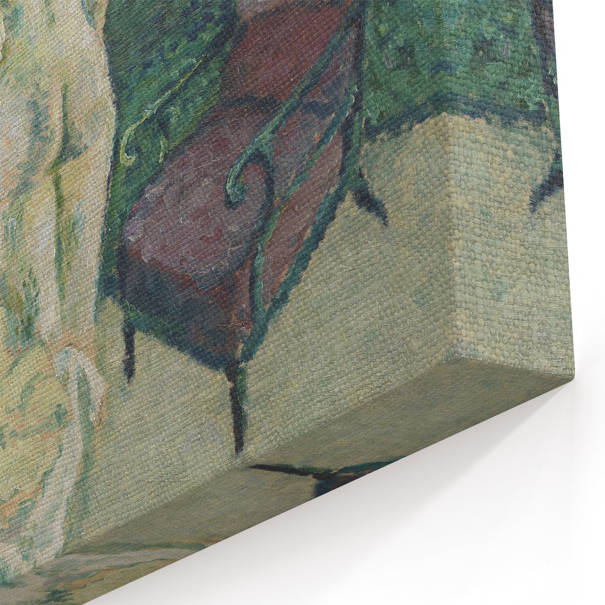 Expressionism Wall Art - Modern Nude Figure Interior Painting