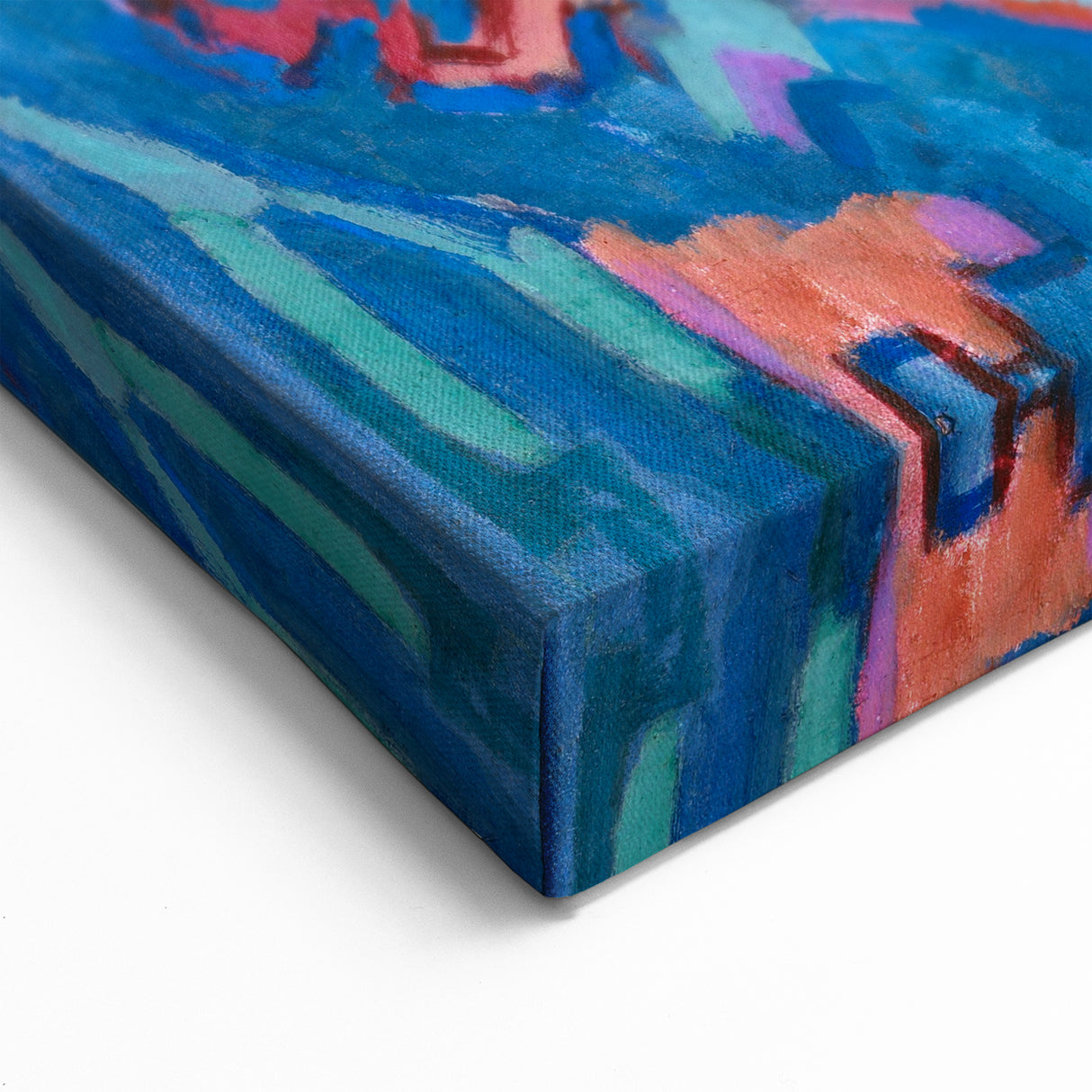 Expressionism Wall Art - Vibrant Bohemian Interior Scene Painting