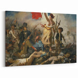 Famous Romantic Era Art: "Liberty Leading the People" by Eugène Delacroix