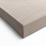 Modern Geometric Art Prints - Blue and Gold Abstract Wall Art