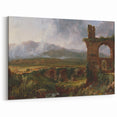 Romanticism Art - A View Near Tivoli Morning - Classic Romantic Canvas