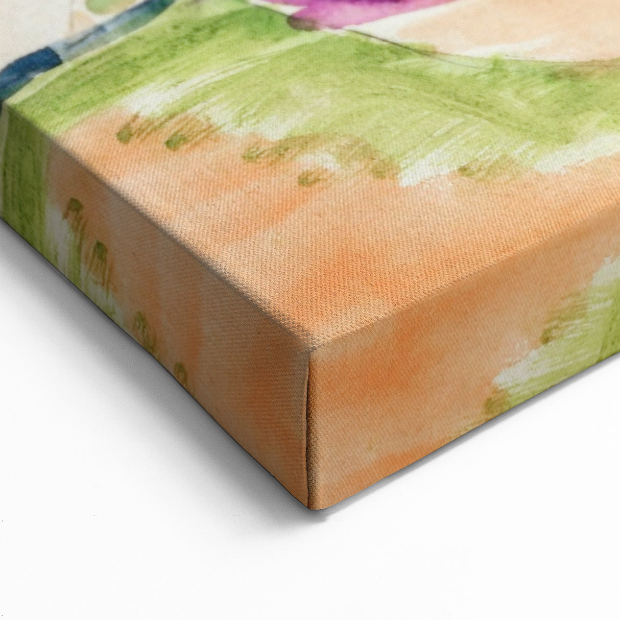 Expressionist Mountain Landscape Wall Art - Abstract Expressionism Print