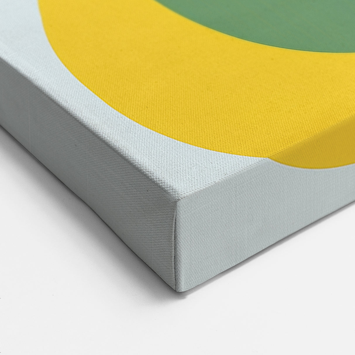 Modern Geometric Art Prints - Multicolor Overlapping Shapes Artwork