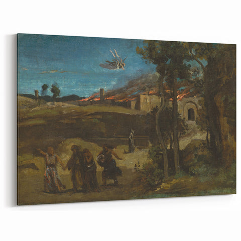 Romanticism Art - The Destruction of Sodom - Famous Romantic Print