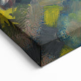 Abstract Expressionist Floral Landscape Wall Art - Vibrant Modern Decor