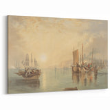 Romanticism Art - Sunrise at Margate - Classic Coastal Romantic Print