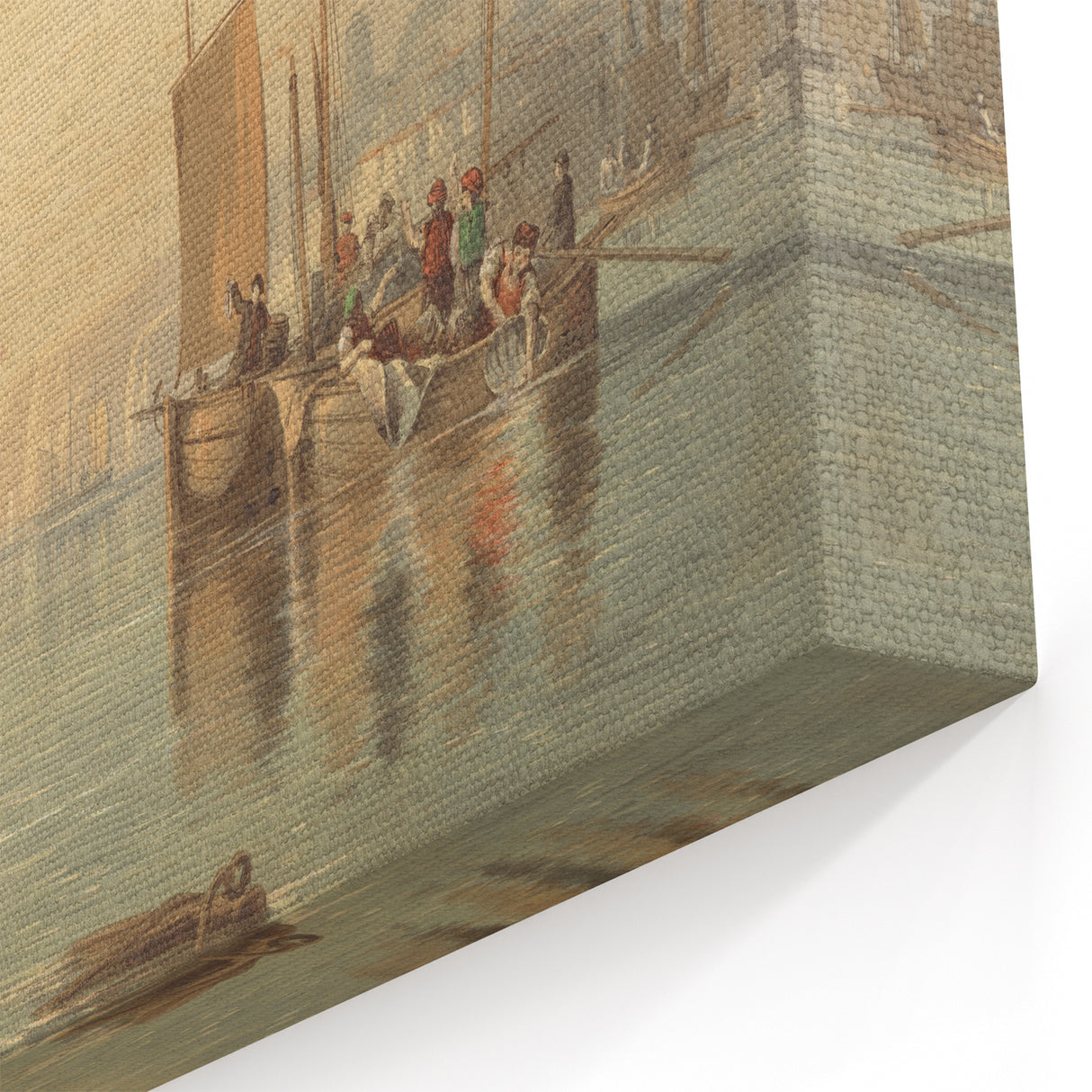 Romanticism Art - Sunrise at Margate - Classic Coastal Romantic Print