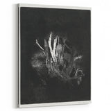Moody Black & White Expressionist Wall Art - Abstract Tree Design