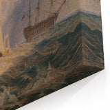 Romanticism Art - Sheerness at Sea - Classic Romantic Nautical Print