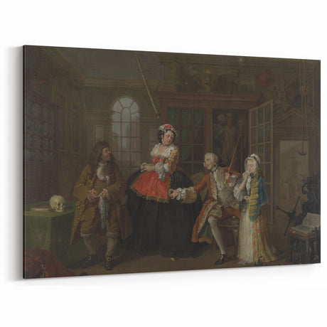 Romanticism Art - Marriage A-la-Mode 3 - Classic Romantic Print