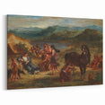 Ovid Among the Scythians by Delacroix - Romanticism Art Print