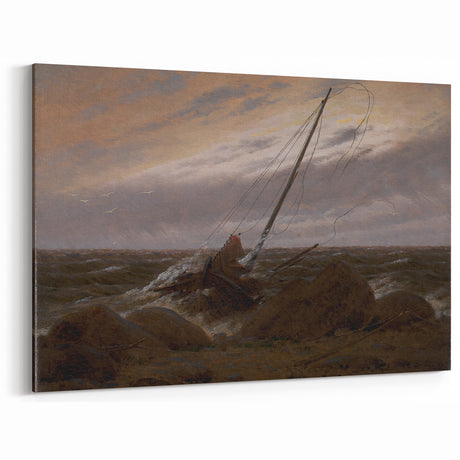 After the Storm by Caspar David Friedrich - Romanticism Art Print