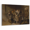 Baroque and Rococo Wall Art – Historical Scene Antique Art Print