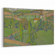 Expressionist Countryside Landscape Wall Art - Vibrant Scenic Design