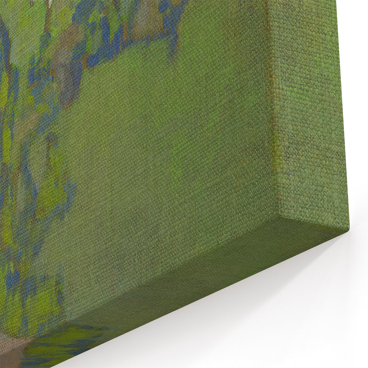 Expressionist Countryside Landscape Wall Art - Vibrant Scenic Design