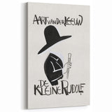 Minimalist Expressionist Wall Art - Bold Black & White Design