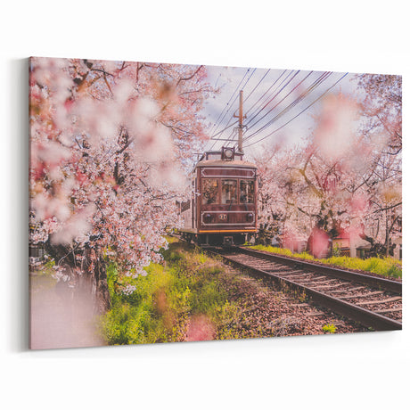 Vintage Tram Service Vehicles Wall Art - Scenic Emergency Vehicle Print