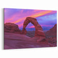 Sunset Canyon Wall Art - Vibrant Canyon Canvas Prints for Home Decor