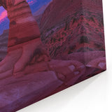 Sunset Canyon Wall Art - Vibrant Canyon Canvas Prints for Home Decor