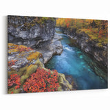 River Canyon Wall Art - Scenic Canyon Canvas Prints for Nature Lovers