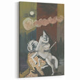 Modern Wall Art: At Night - Dreamlike Knight Composition