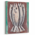 Modern Wall Art: Sea Ghosts - Expressive Maritime Composition