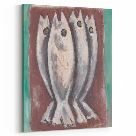 Modern Wall Art: Sea Ghosts - Expressive Maritime Composition