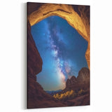 Starry Night Canyon Art - Scenic Canyon Canvas Prints for Decor