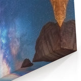 Starry Night Canyon Art - Scenic Canyon Canvas Prints for Decor