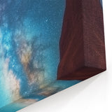 Milky Way Canyon Art - Scenic Canyon Canvas Prints for Home Decor