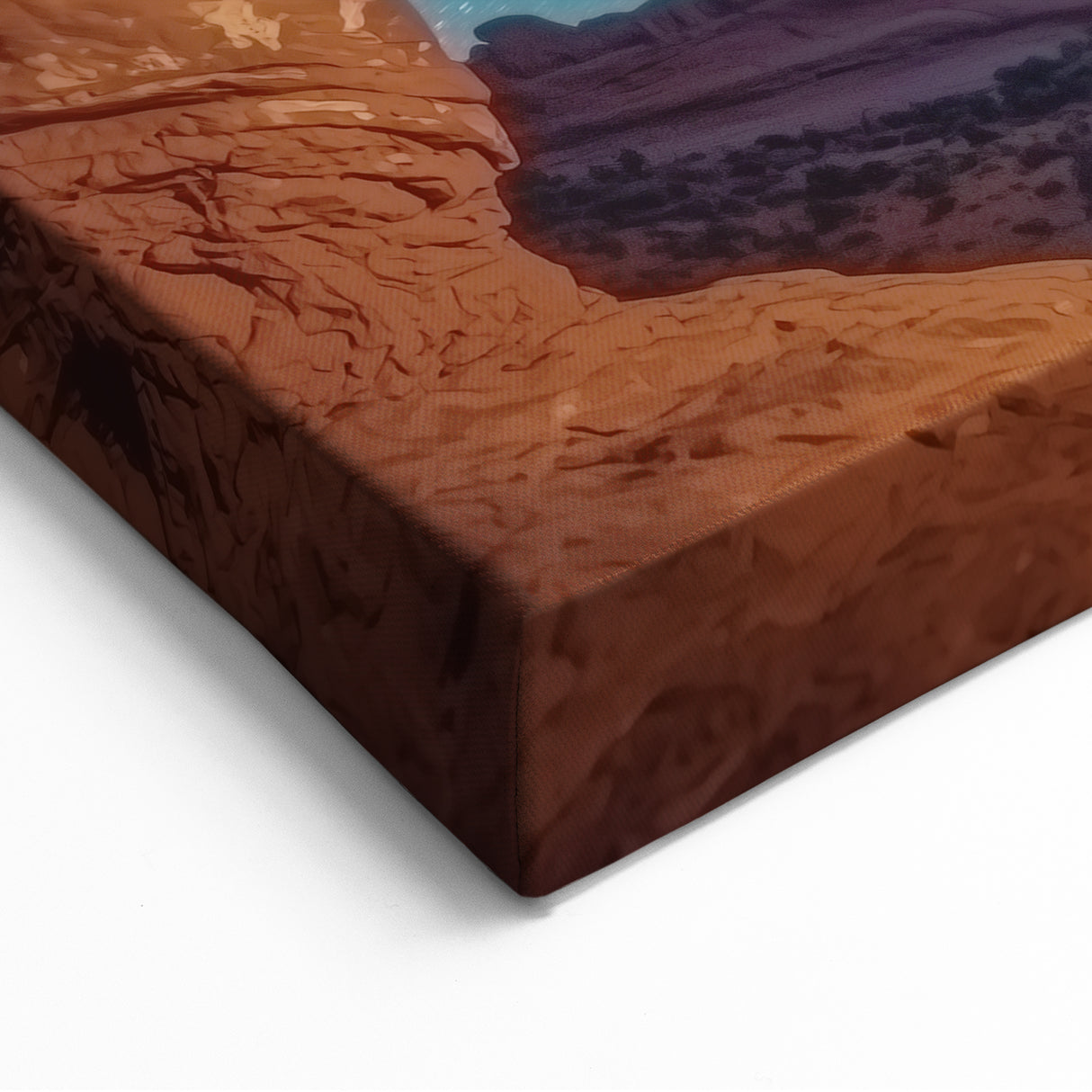 Milky Way Canyon Art - Scenic Canyon Canvas Prints for Home Decor