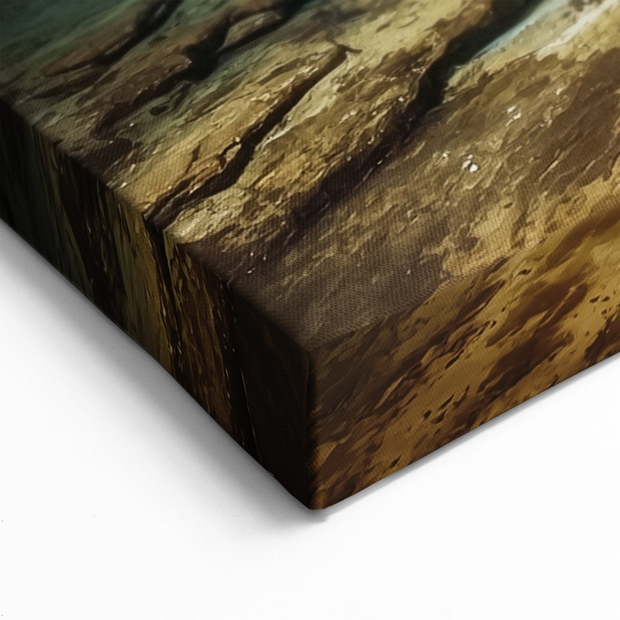 Hidden Lagoon Canyon Art - Scenic Canyon Canvas Prints for Home Decor