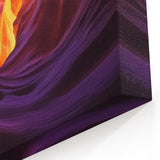 Abstract Glow Canyon Art - Scenic Canyon Canvas Prints for Home Decor