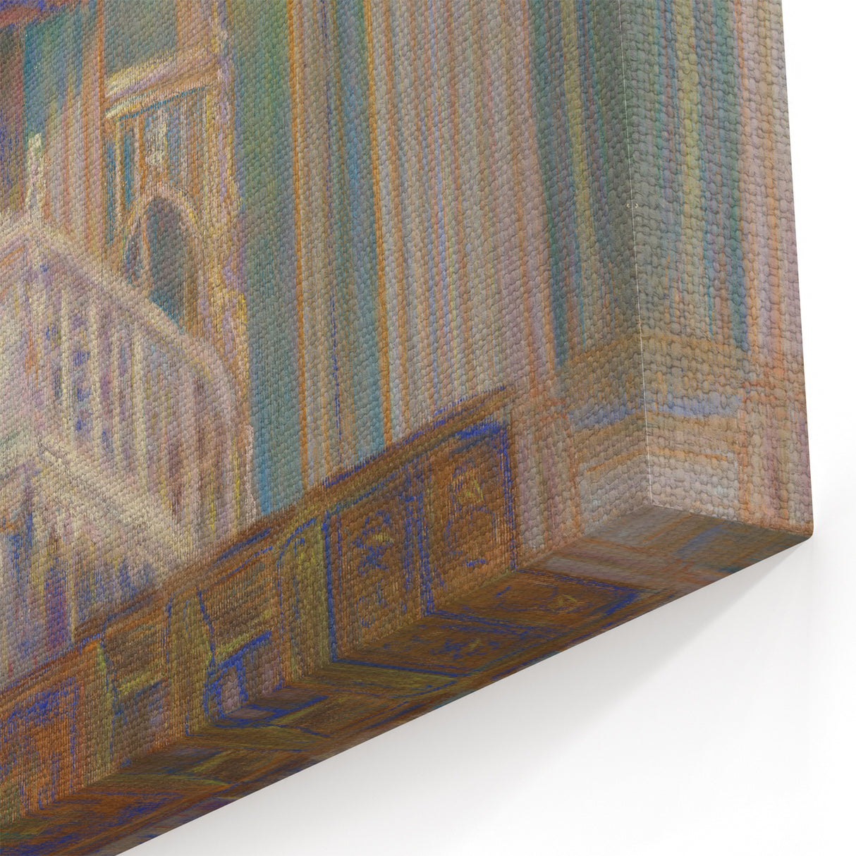 Modern Wall Art: Cathedral Interior - Architectural Elegance