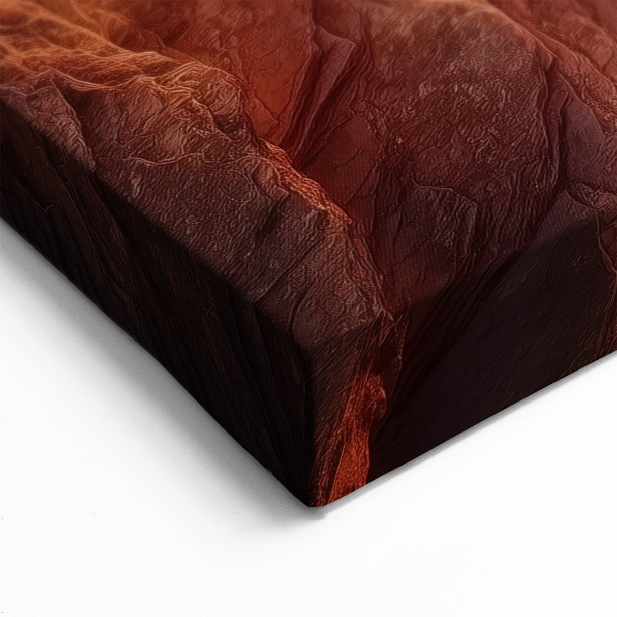 Golden Hour Canyon Art - Scenic Canyon Canvas Prints for Home Decor