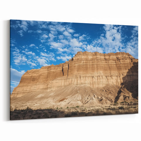 Golden Cliffs Canyon Art - Scenic Canyon Canvas Prints for Home Decor