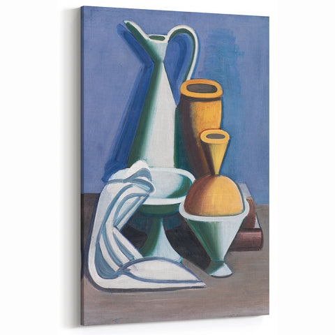 Modern Wall Art: Still Life with Watering Can - Minimalist Elegance