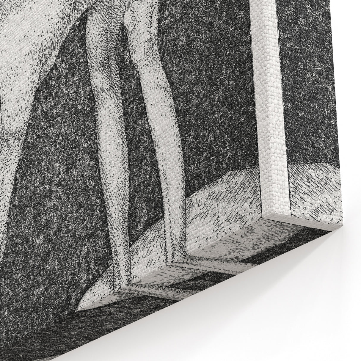 Modern Wall Art: The Monarchist - Thoughtful Surrealist Sketch